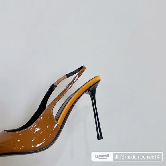 AMALIA slingback pumps in patent leather - Picture 5 of 5
